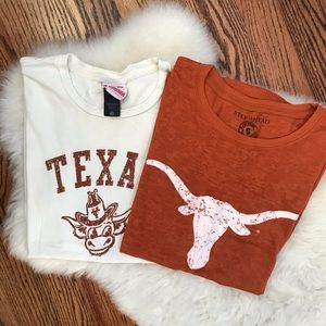 LOT OF 2 Texas Tees 🐂